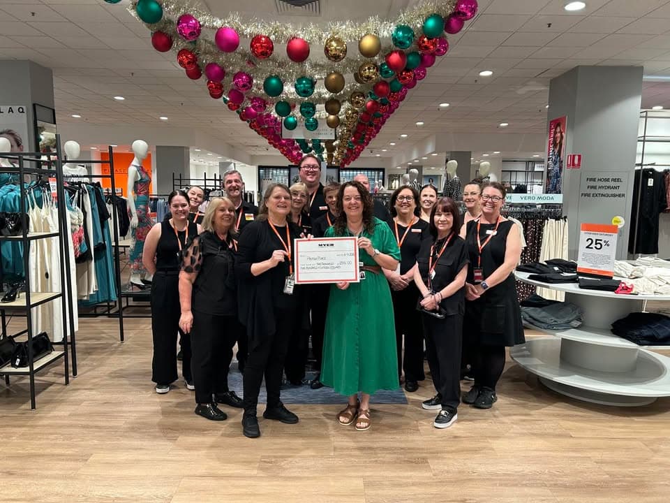 A heartfelt thank you to the amazing team at Myer Toowoomba and the generous...